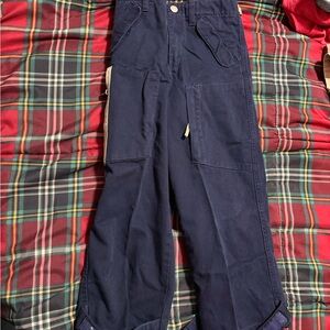Navy Blue Cargo Pants